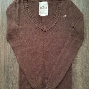 Hollister Co. Women's XS Brown Tunic Sweater